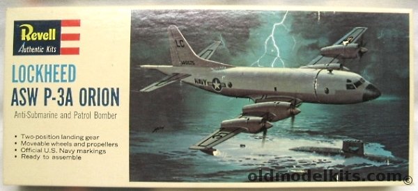 Revell 1/115 Lockheed ASW P-3A Orion, H163-100 plastic model kit